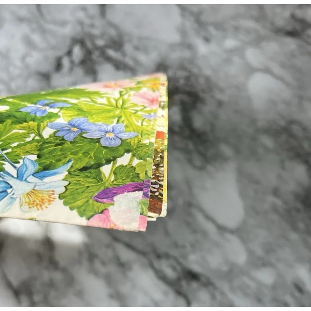 Current Vtg Gift Wrap Set Of 4 24 X 30, Monarch Butterflies, Flowers‎